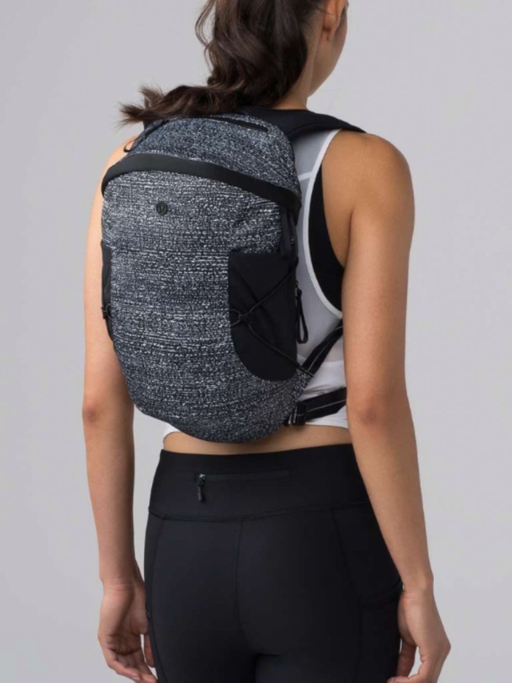 Lululemon Run All Day black backpack